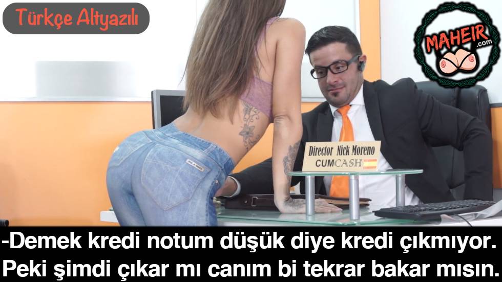 Bankadan Kredi Çekebilmek İçin Orospuluğa Başvurdu Altyazılı