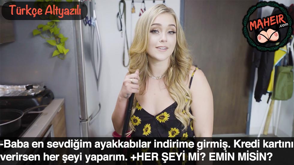 Babamdan Kredi Kartını Alabilmek İçin Sikini Ağzıma Aldım