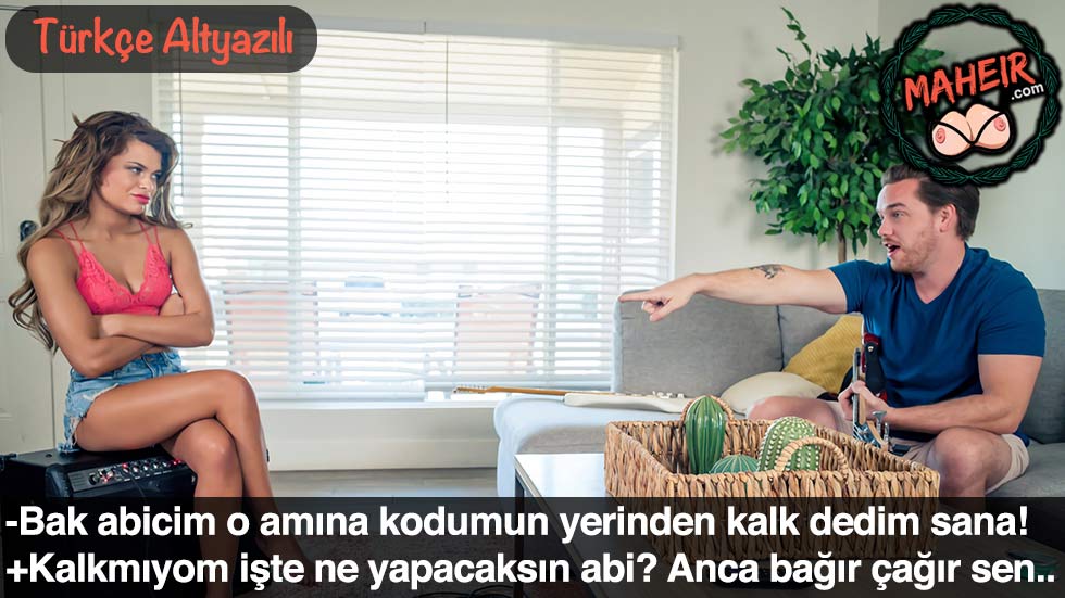 Müzisyen Oğlan Kız Kardeşinin Amında Gitar Çalıyor Altyazılı