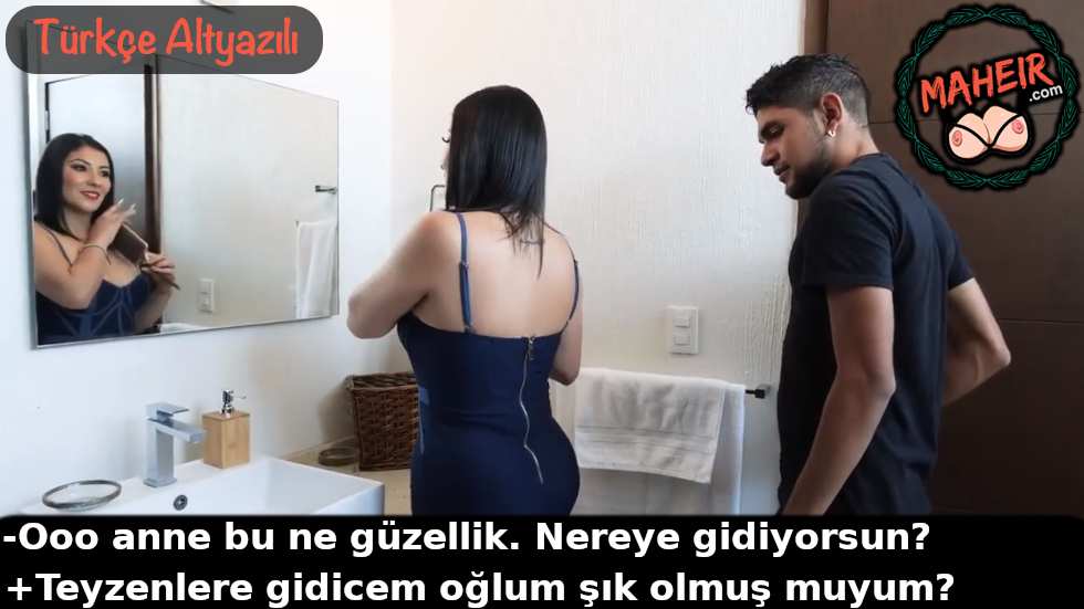 Aynada saçlarını tarayan annemin kasasını görünce mest oldum