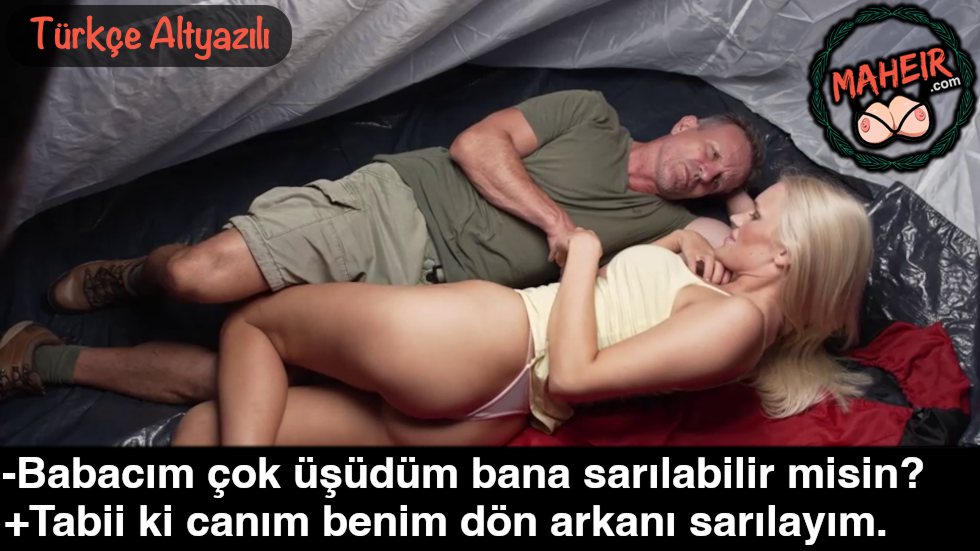 Gece Kampta Üşüyen Gelinini Sike Sike Isıttı