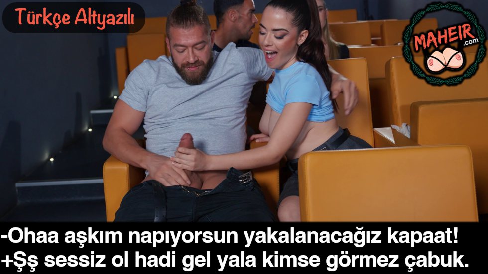 İlk Buluşmada Sinemaya Götürdüğü Hatunun Ağzına Verdi